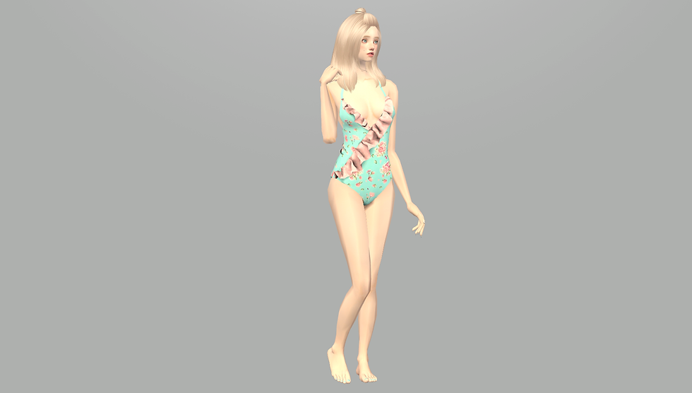 Миниатюра: AF_set_swimsuit_Daphne_texture collection_6swatches
