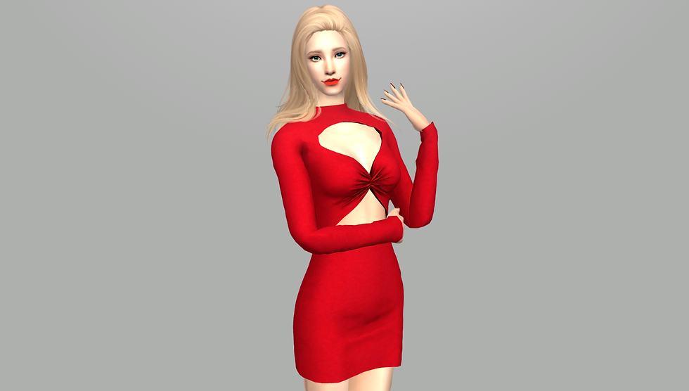 Миниатюра: AF_set_Gorilla_HollowBodyconDress_27swatches