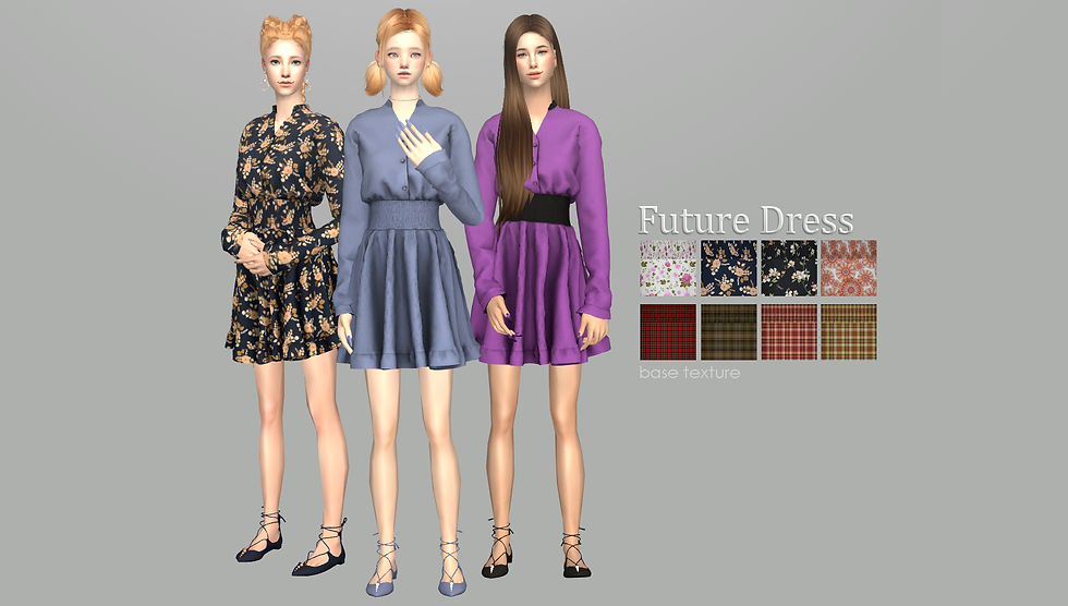 Миниатюра: AF_set_dress_Gorilla_Future Dress_3collection_32swatches