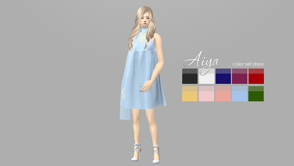 Миниатюра: AF_set_dress_Aiya_10swatches