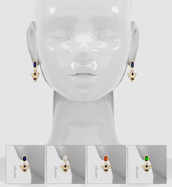 Миниатюра: acc earrings 28.04.21