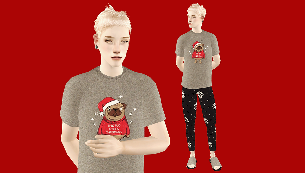 Миниатюра: AM_Pajamas_BJM06_MJfashion_2color