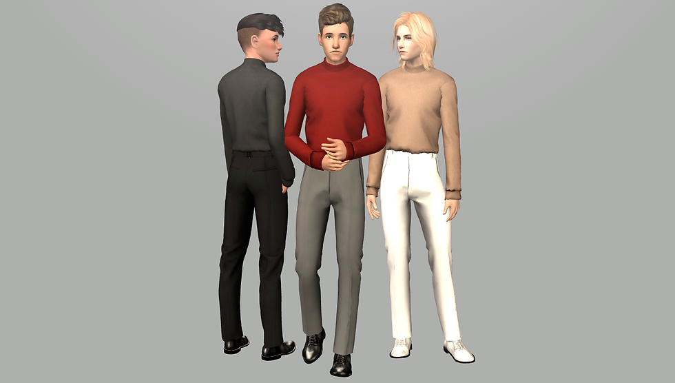 Миниатюра: AM_top_RONAmock-neck sweater_12swatches