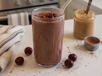 Chocolate Cherry Almond Shake