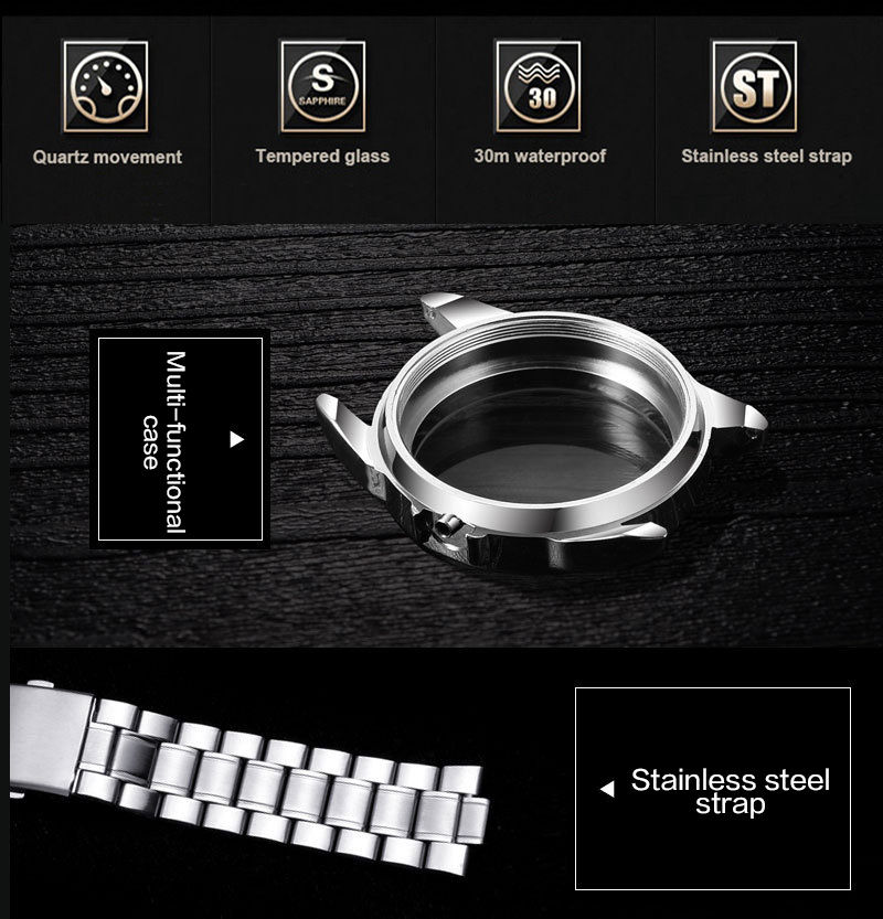 Thumbnail: Spiffy Premium Automatic Mechanical Watch For Men -M4S
