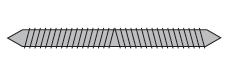3 1/2" Screw Dowel