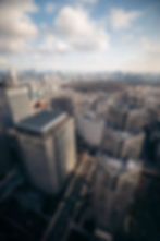 View of Tokyo from the top of Tochō
