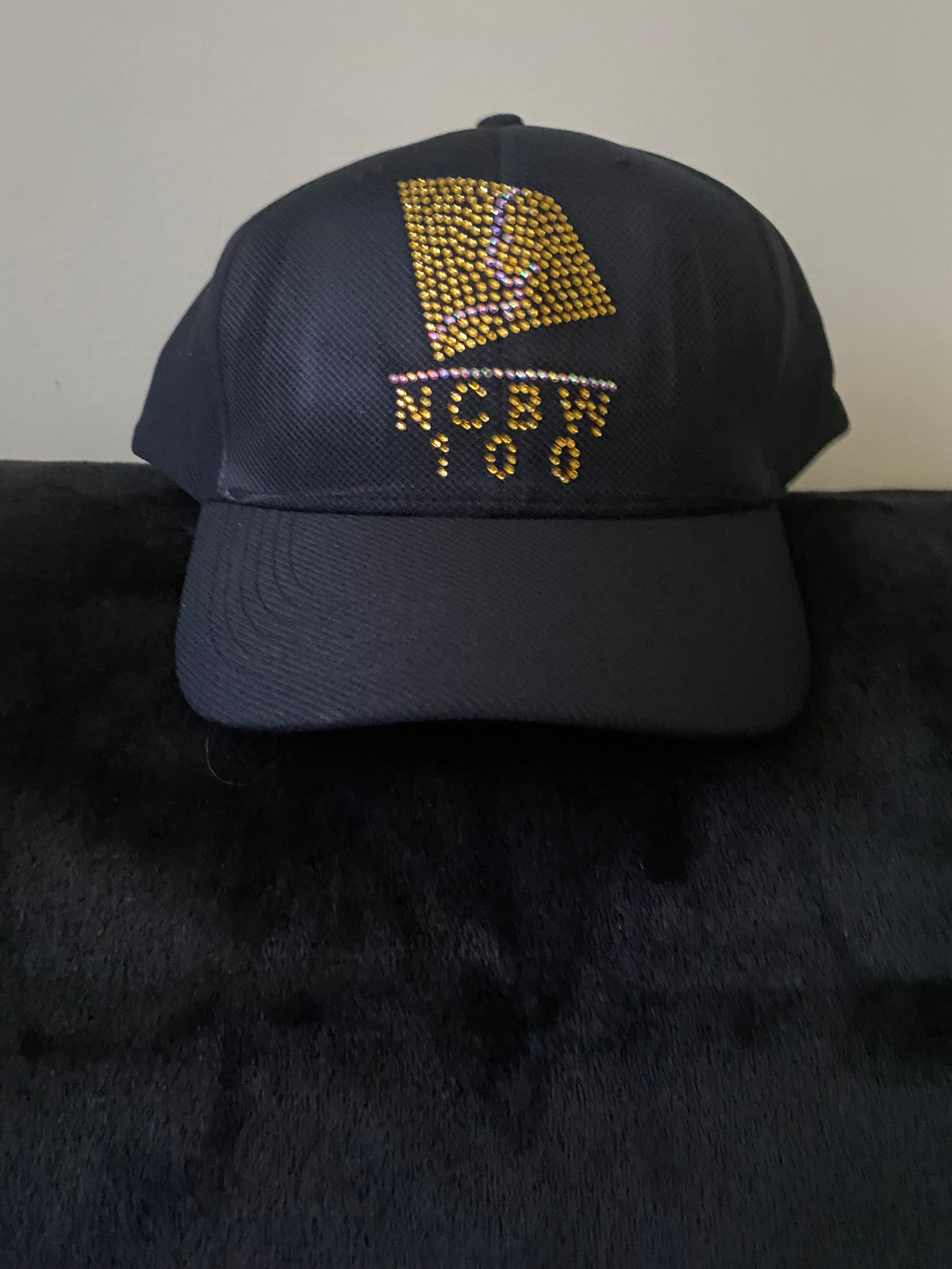 NCBW Logo Rhinestone Baseball Cap