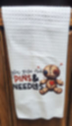 Pins and Needles Towel