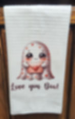 Love You Boo Towel