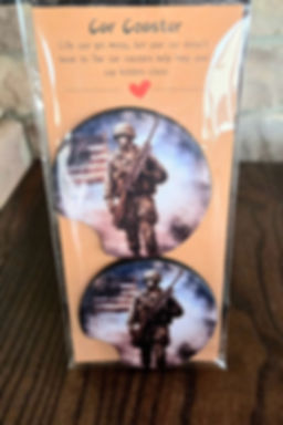 USA Soldier Coasters