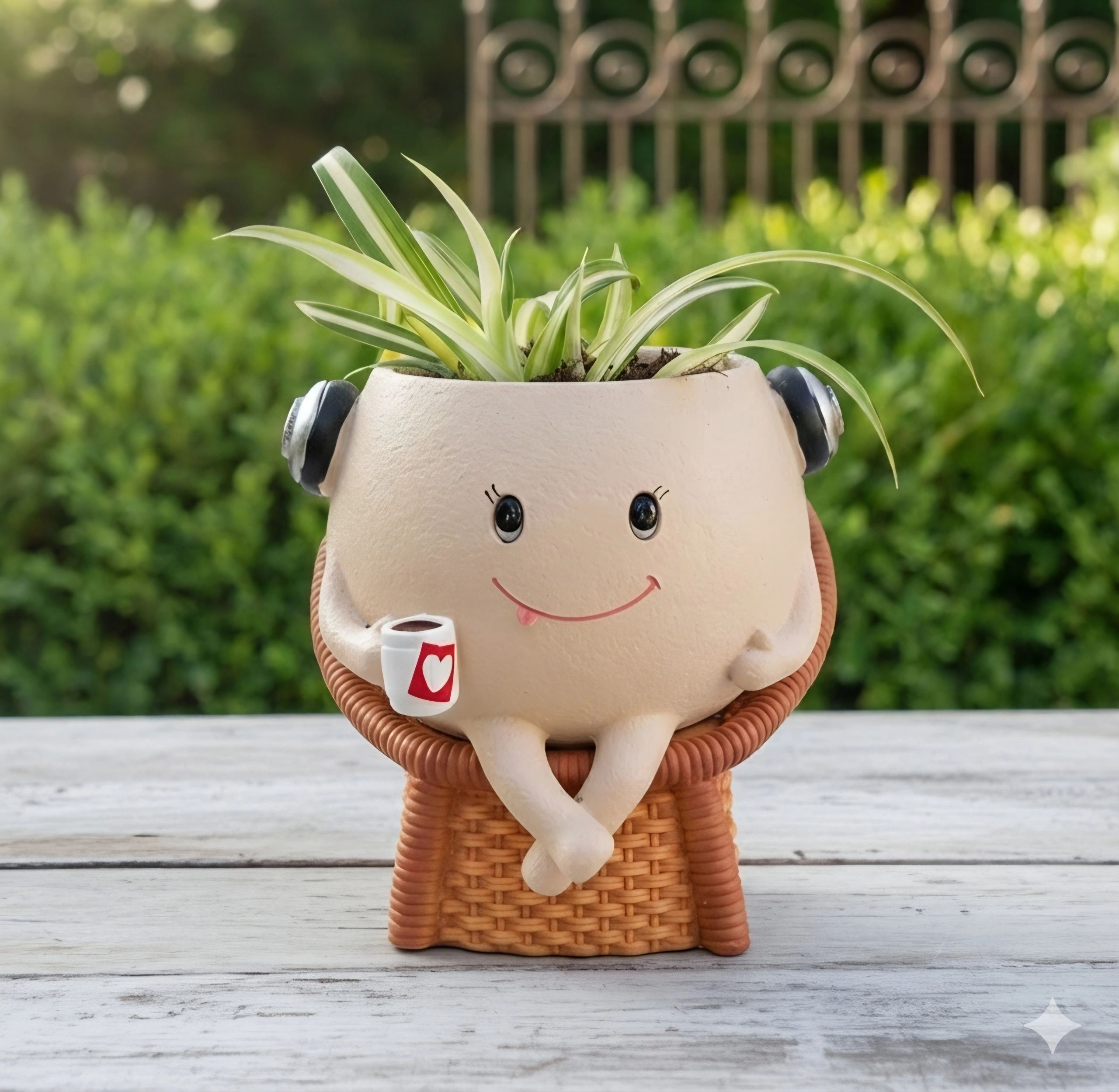 Music man planter