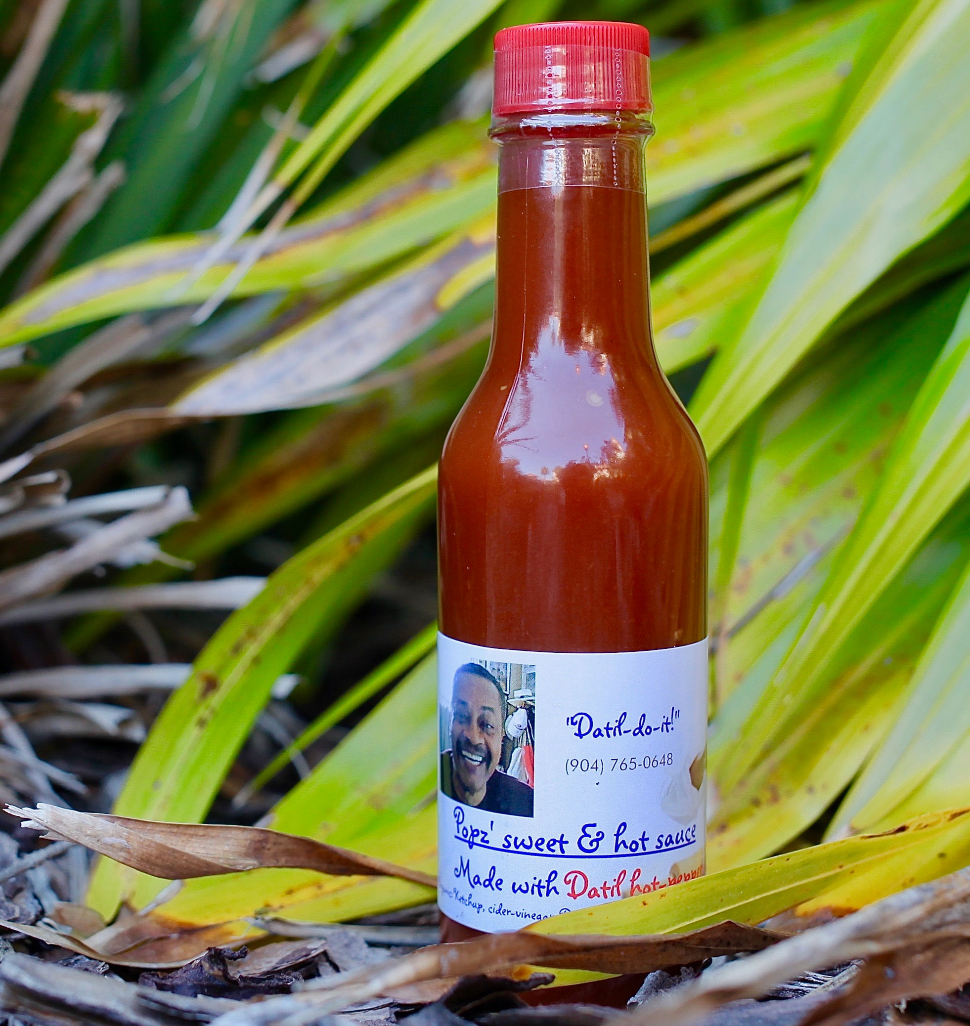 Popz' Sweet & Hot Datil Pepper Sauce w/Truffle