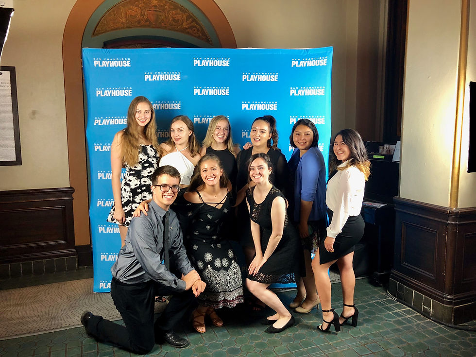 San Francisco Playhouse Opening Night of Sunday in the Park with George, 2018