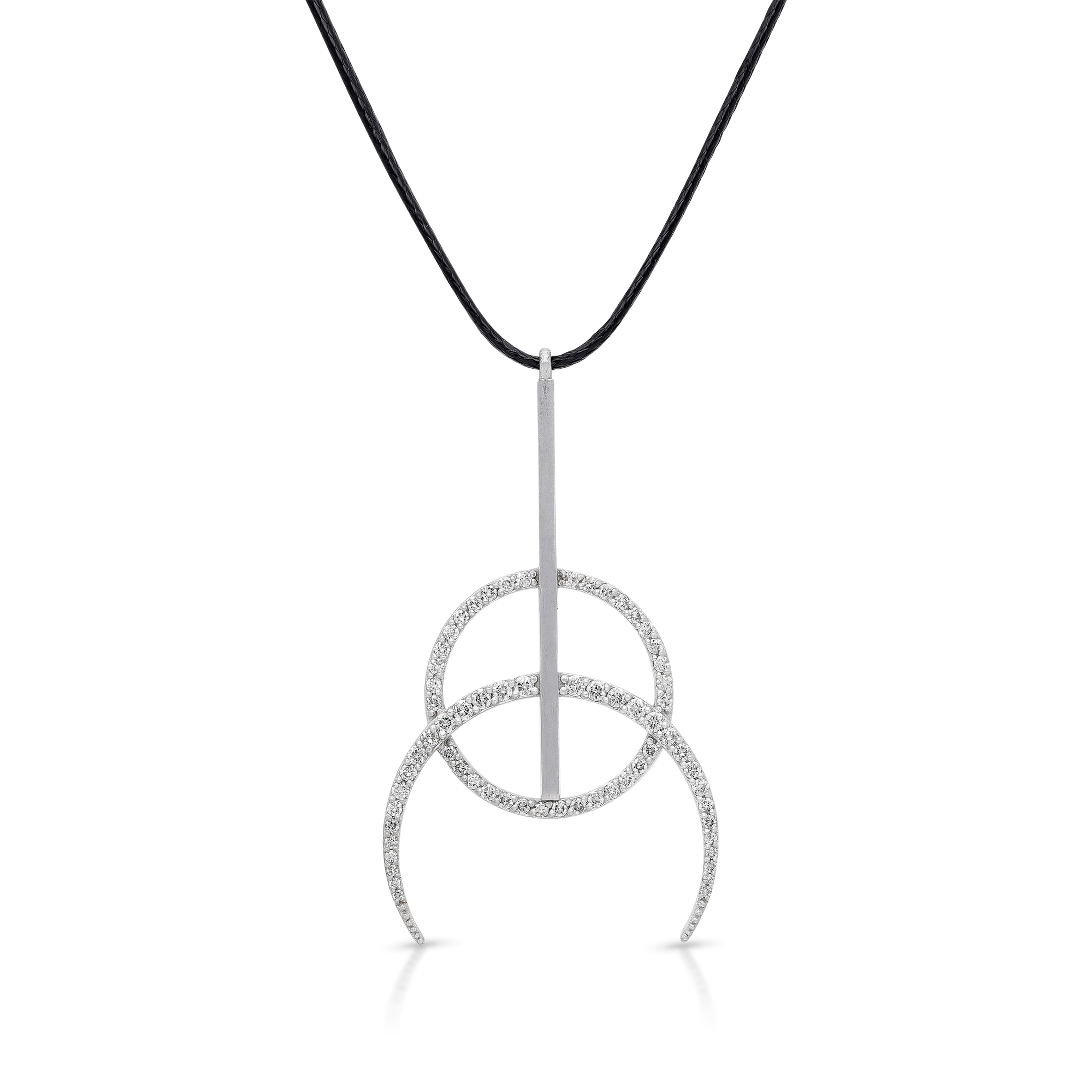 Peace & Moon Necklace