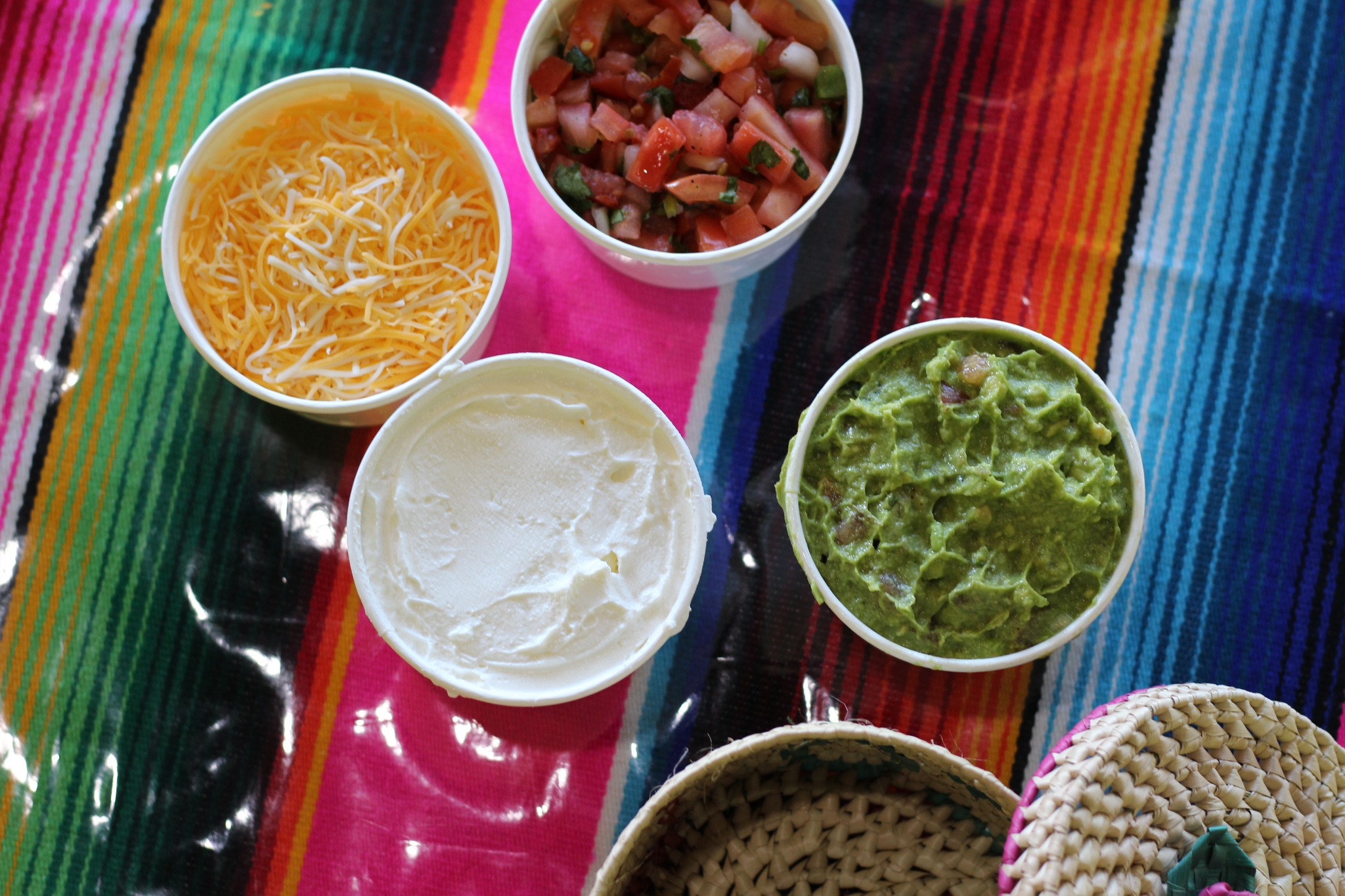 Arranged Food and Objects