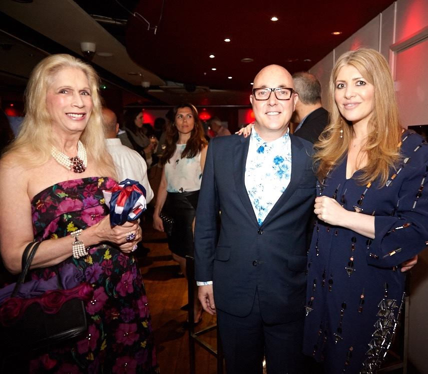 Lisa Friend with Lady Colin Campbell - Lisa Friend Cinema Affair CD Launch - Silva Classics
