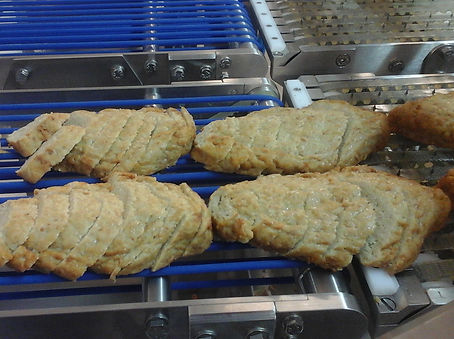 Sliced vegetarian product