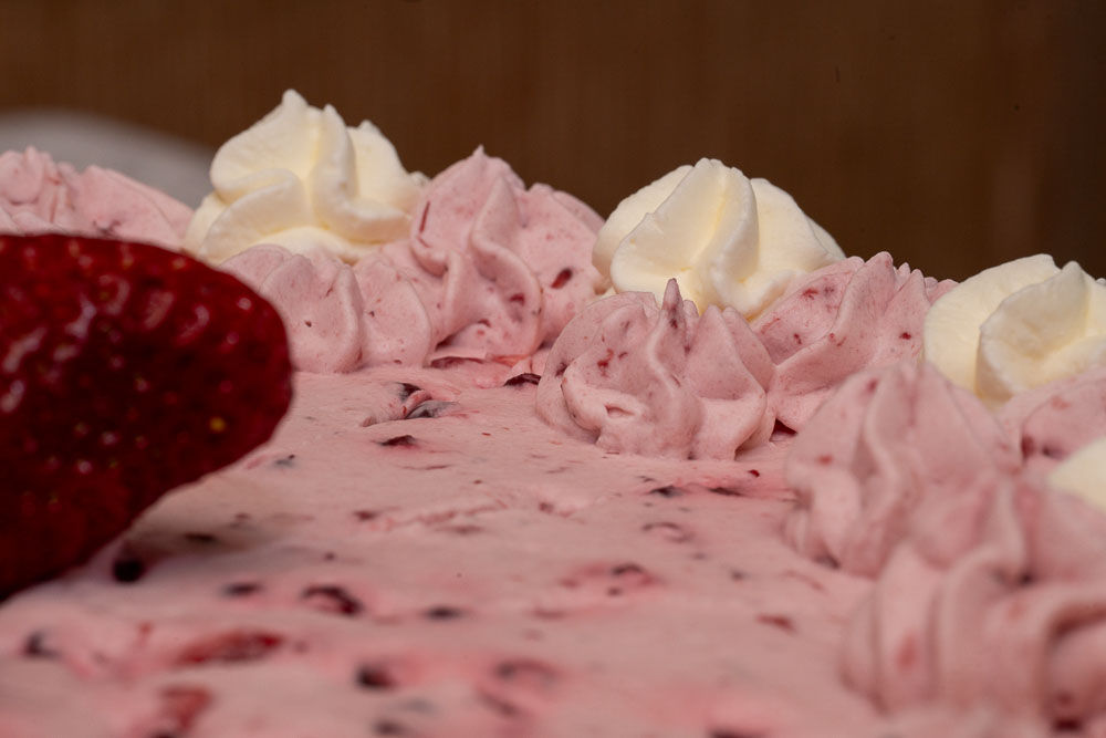 Himbeersahne Torte