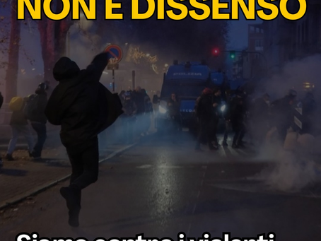 La violenza non è dissenso