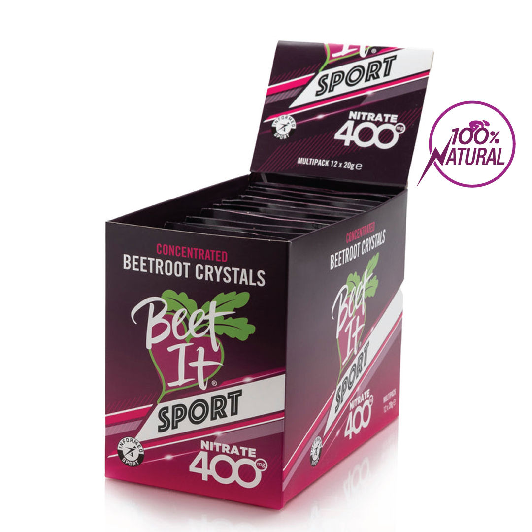 Beet It Sport Nitrate 400 Crystal Sachets (box of 12 sachets)