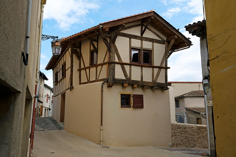 maison pan de bois