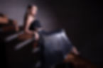 Fashion Model on Stairs 