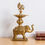 Thumbnail: Brass Elephant With Peacock Oil Lamp