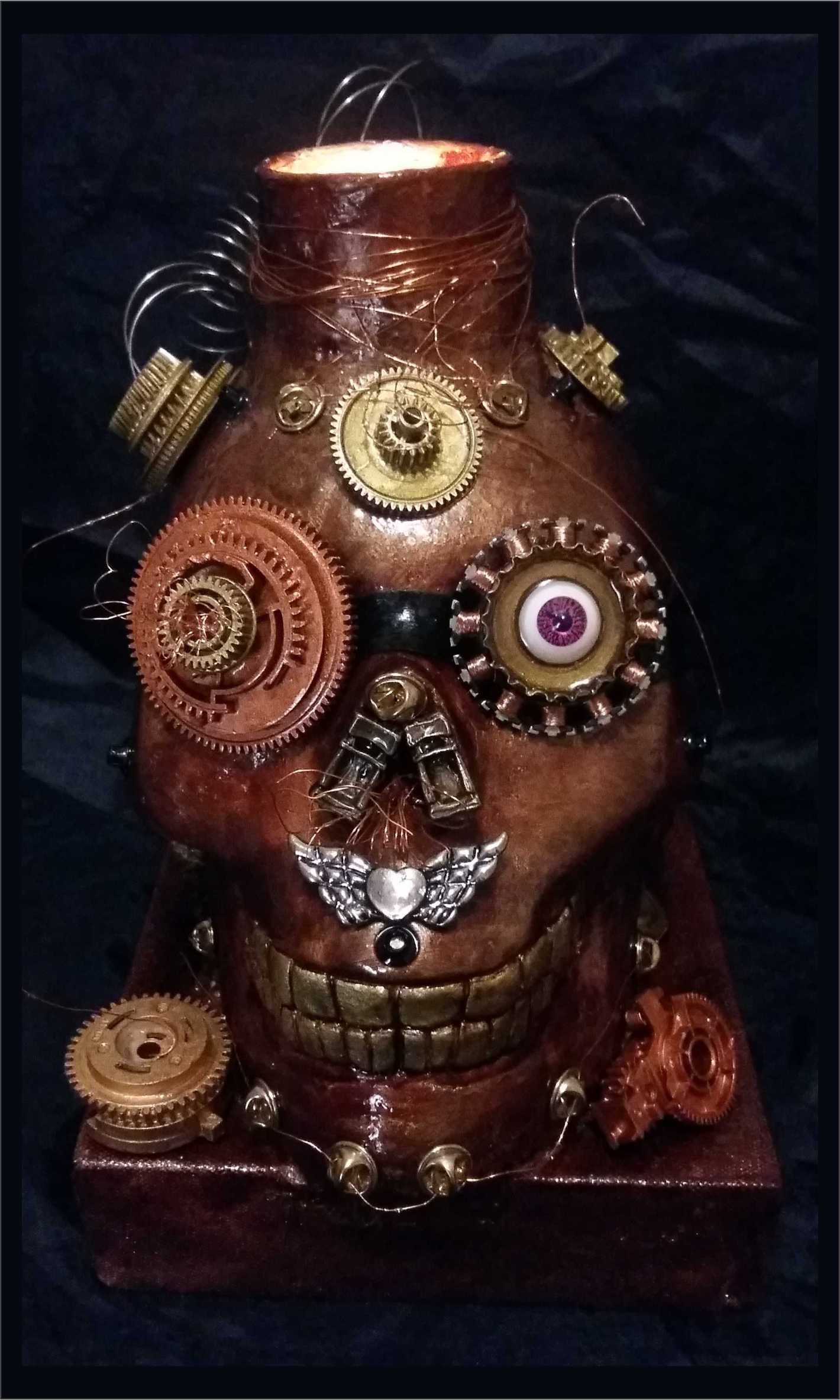 steampunk skulls