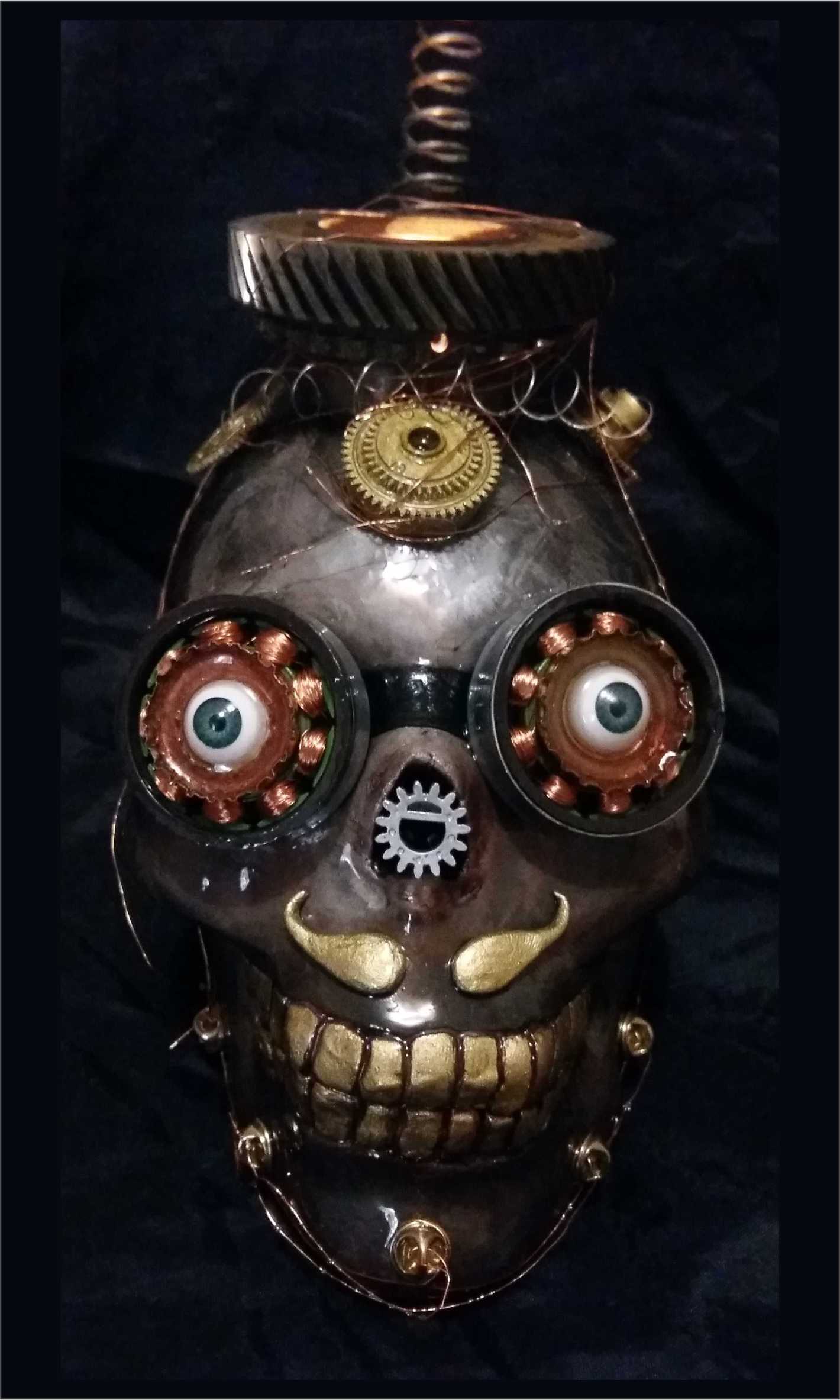 steampunk skulls