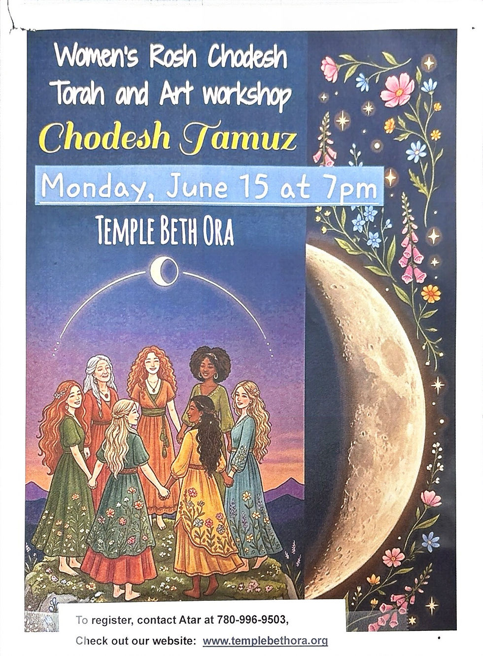 Women's Rosh Chodesh Torah and Art Workshop