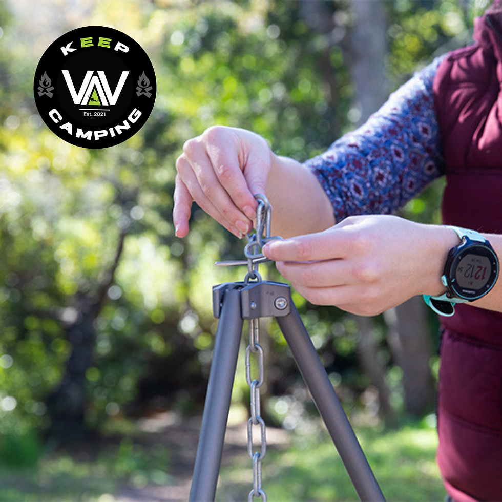 Thumbnail: NATUREHIKE Heavy Duty Cooking Tripod