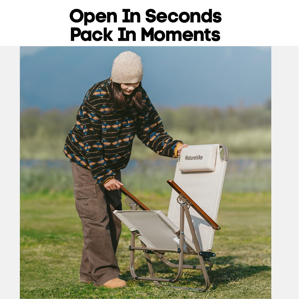 Thumbnail: NATUREHIKE Xingwang T02 Adjustable Recliner