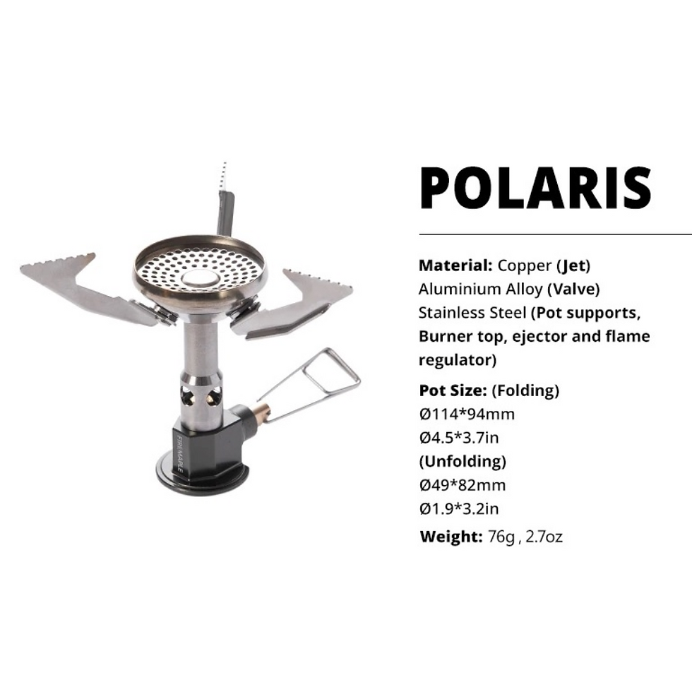 Thumbnail: FIREMAPLE Polaris Pressure-Regulator Gas Stove