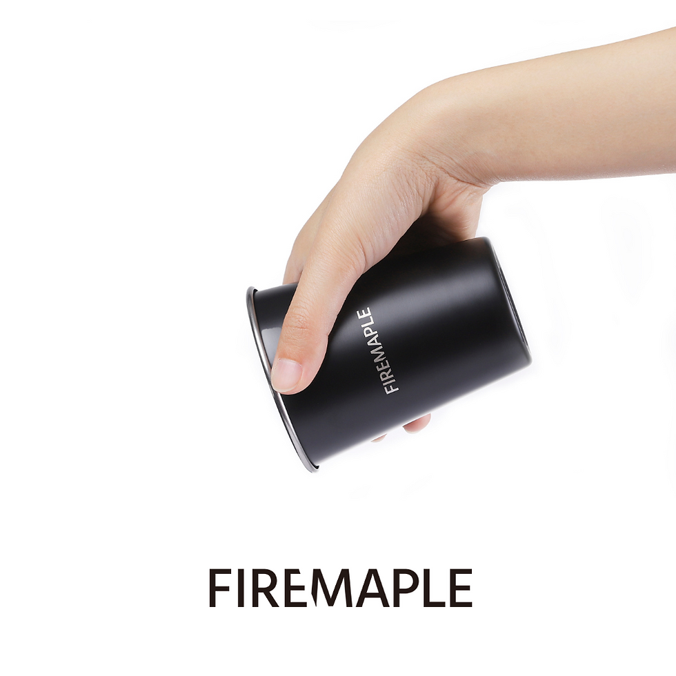Thumbnail: FIREMAPLE Antarcti Outdoor Camping Stainless Steel Cup (2Pcs)