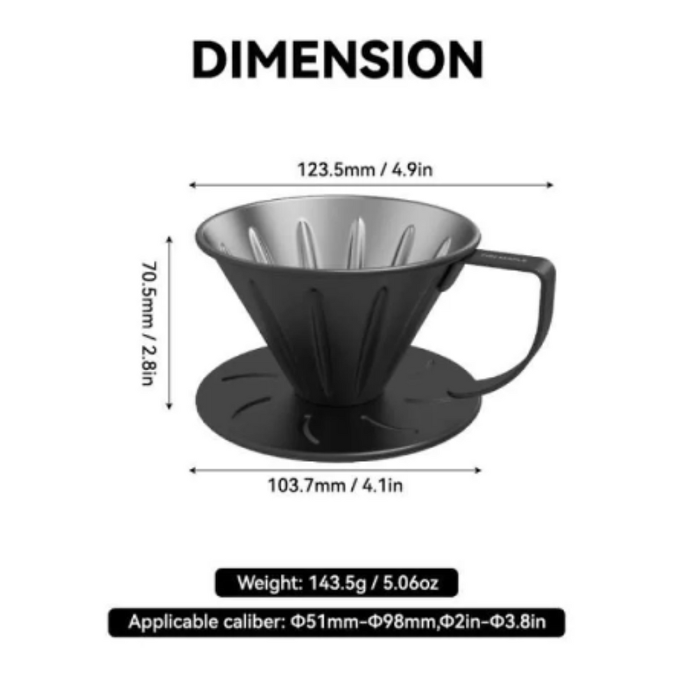 Thumbnail: FIREMAPLE Orca Pour Over Coffee Filter