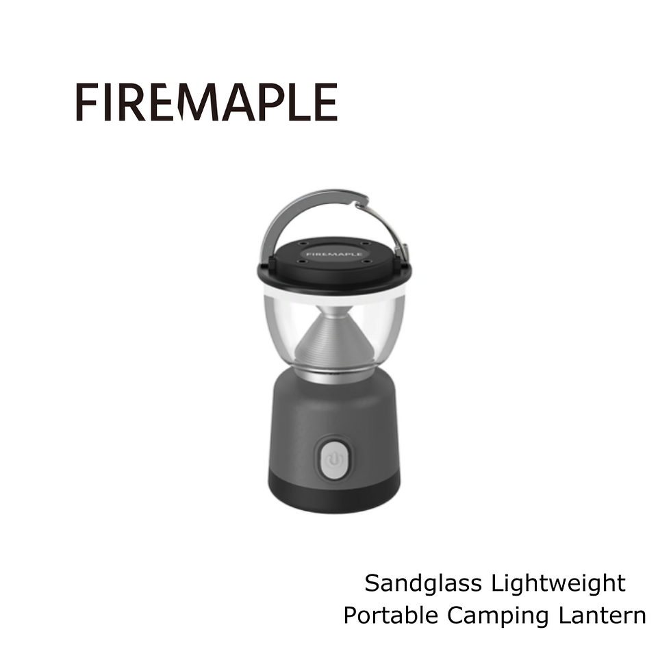 Thumbnail: FIREMAPLE Sandglass Lightweight Portable Camping Lantern