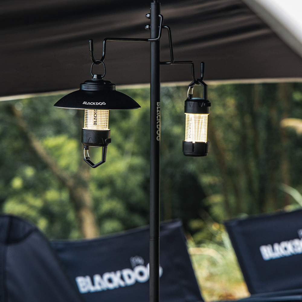 BLACKDOG Mini Camping Light Black