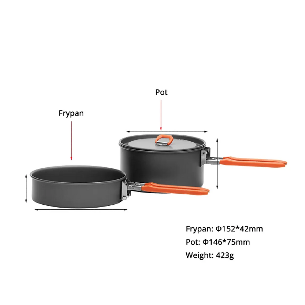 Thumbnail: FIREMAPLE Feast 1 Aluminum 6 Pcs Cookware