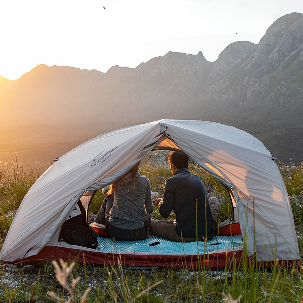 NATUREHIKE Star-River 2 Ultralight 2 Man Tent + Mats (Upgraded Version 20D)