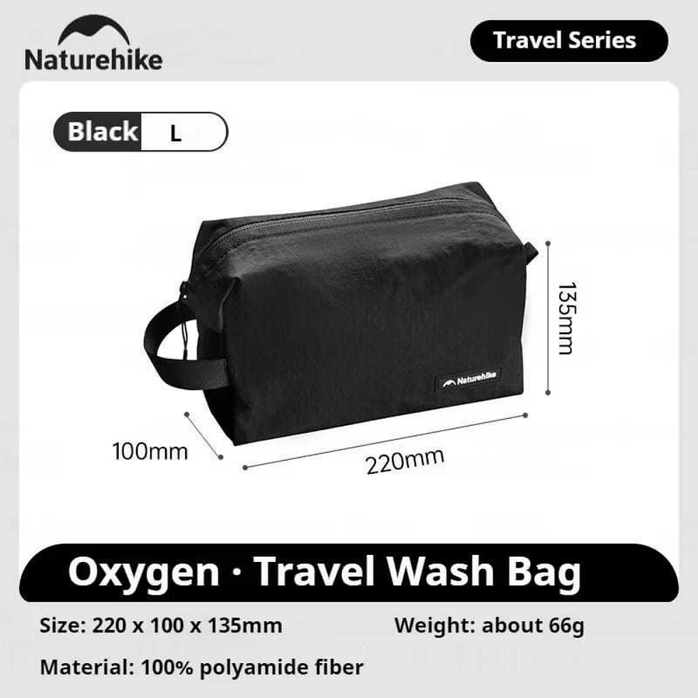 Thumbnail: NATUREHIKE Oxygen Series Travel Toiletry Kit - Travel Wash Bag