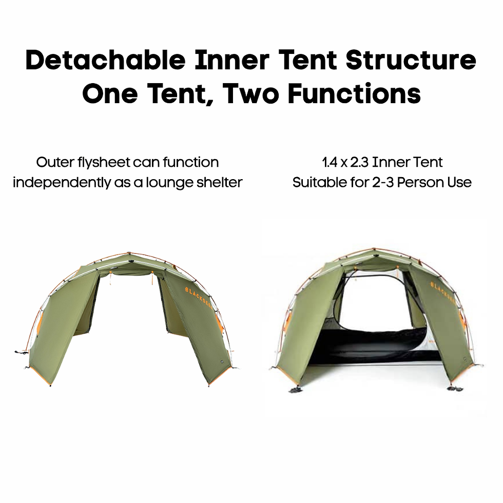 Thumbnail: BLACKDEER x ABJL Shell Tent (Architecture by Jake Lah)
