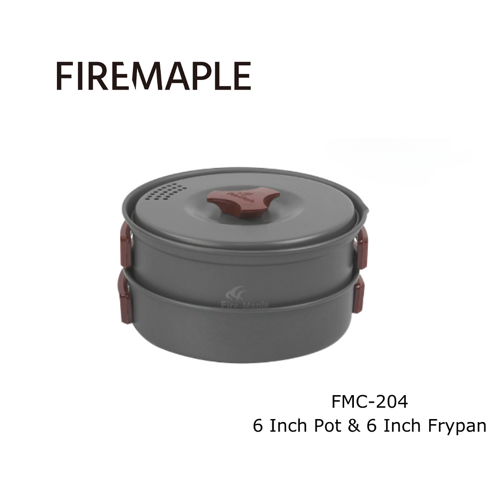 Thumbnail: FIREMAPLE Fmc-204 Small Family 5In1 Aluminum Cookware