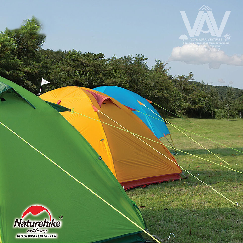 Thumbnail: NATUREHIKE Reflective Tent Rope Set 4X4M (Nh15A001-G)