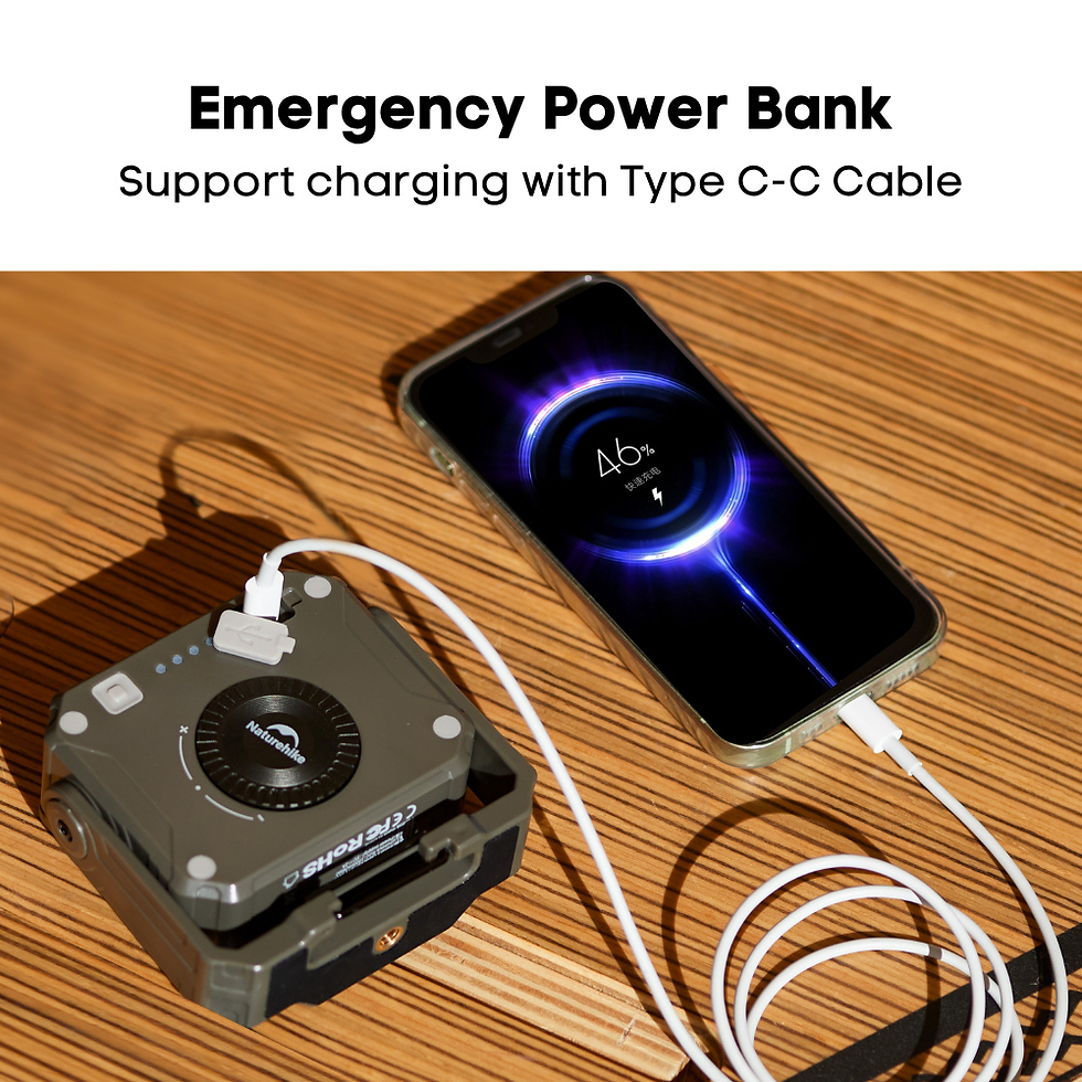 Thumbnail: NATUREHIKE Outdoor Floodlight Working Light