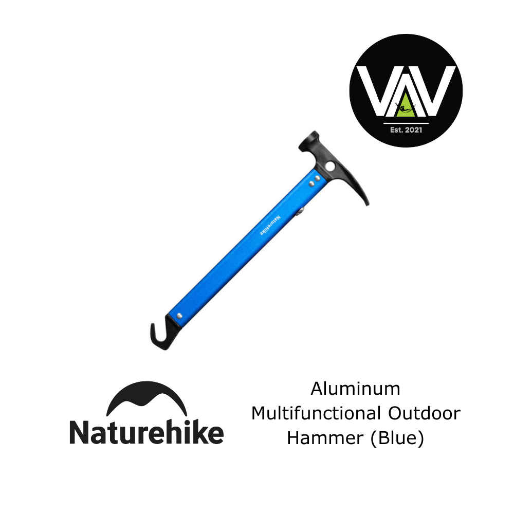 NATUREHIKE Aluminum Multifunctional Outdoor Hammer