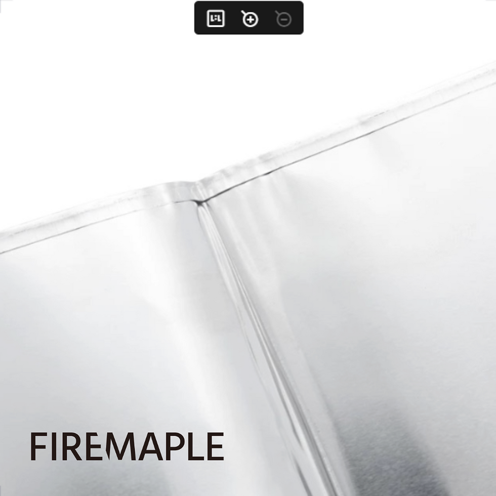 Thumbnail: FIREMAPLE Foldable Light Weight Camping Aluminum Wind Shield