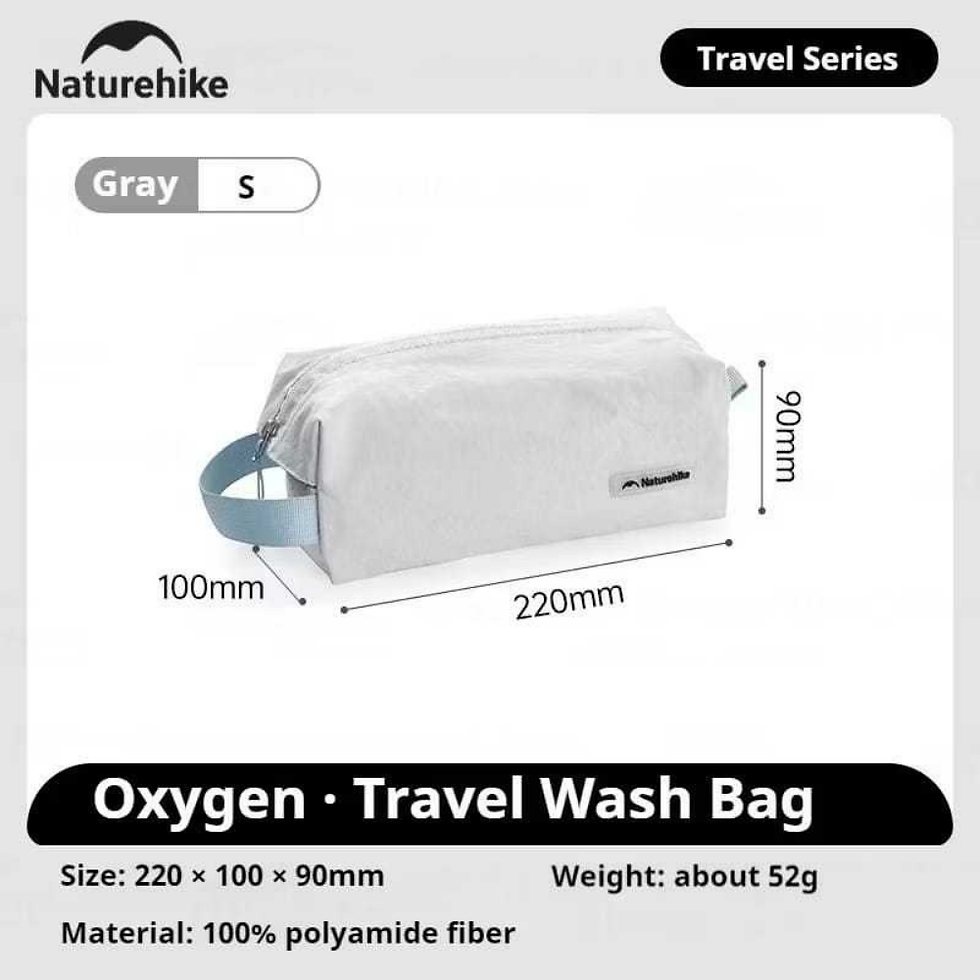 Thumbnail: NATUREHIKE Oxygen Series Travel Toiletry Kit - Travel Wash Bag