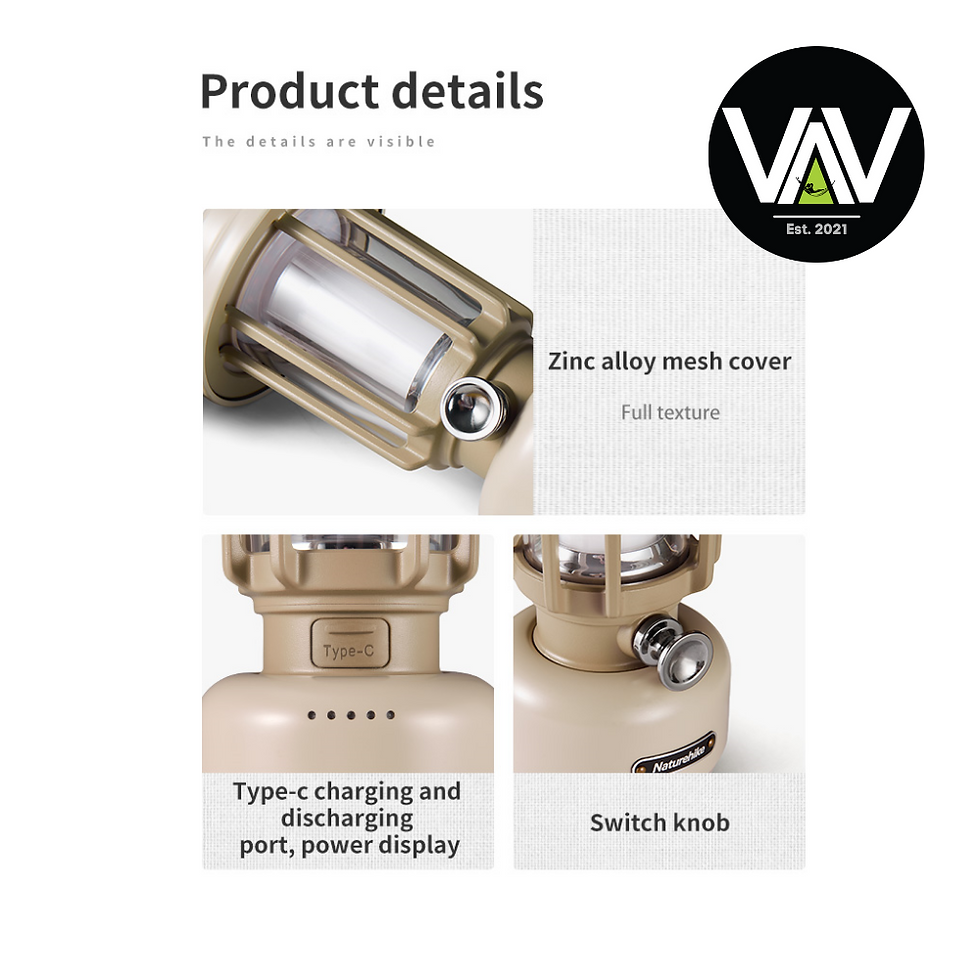 Thumbnail: NATUREHIKE Mosquito Repellent Sunset Camping Lamp