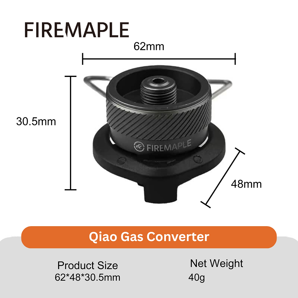 Thumbnail: FIREMAPLE Anaconda / Qiao Gas Canister Converter (From Nozzle To Screw)
